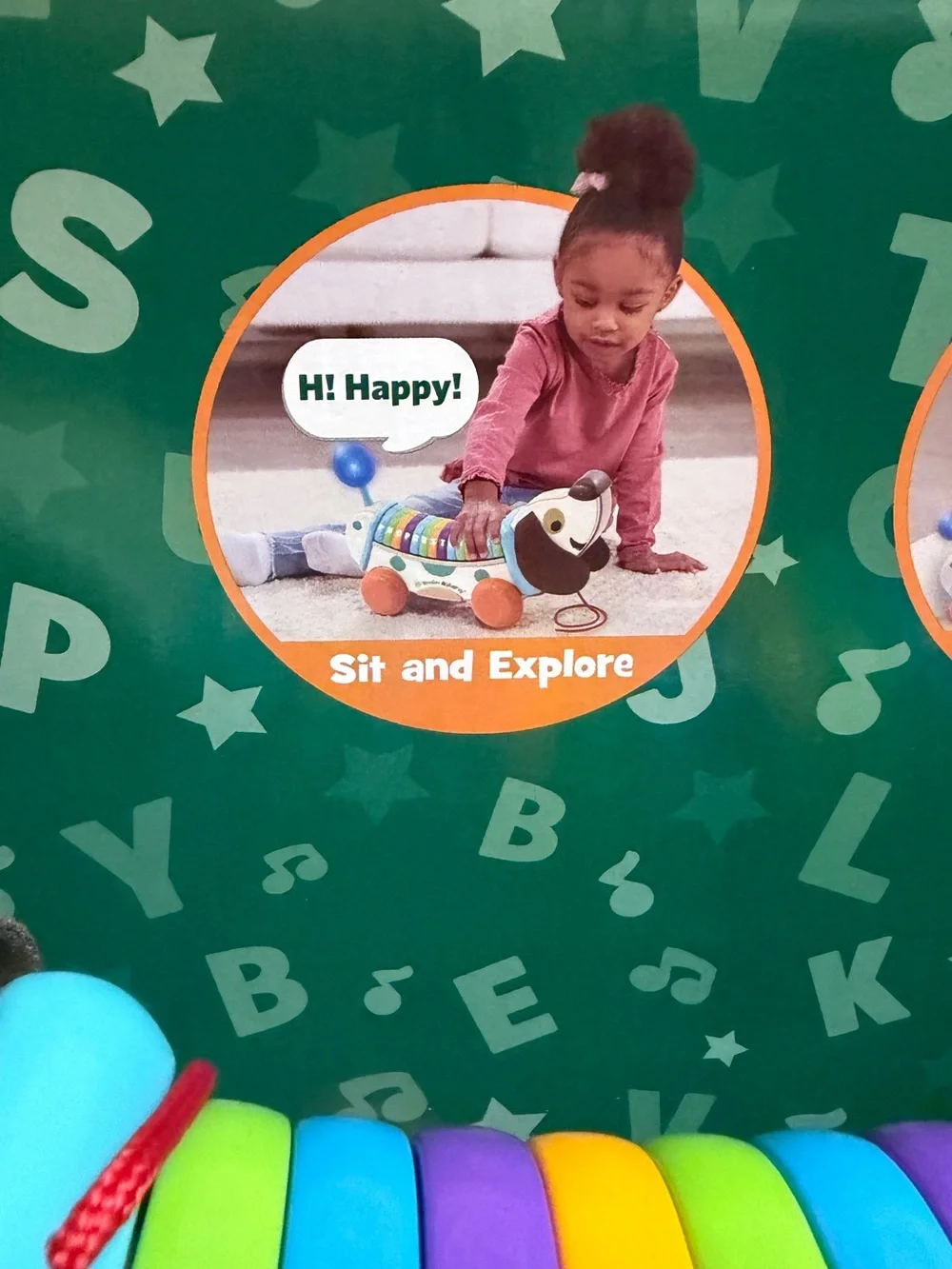 LeapFrog® Wooden AlphaPup™ Pull-Along Alphabet Dog New In Box